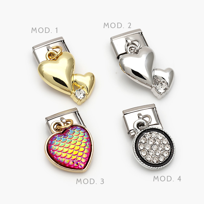 ACN0157 Charm Corazón Acero Inoxidable Grupo 157 - Imagen 1