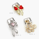 Charm  Moños Acero Inoxidable Grupo 158