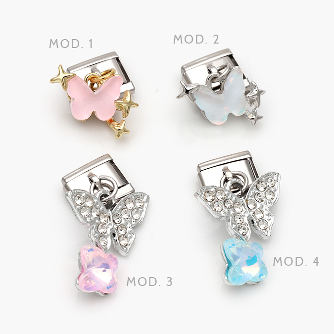 ACN0168 Charm Mariposa Acero Inoxidable Grupo 168 - Imagen 1