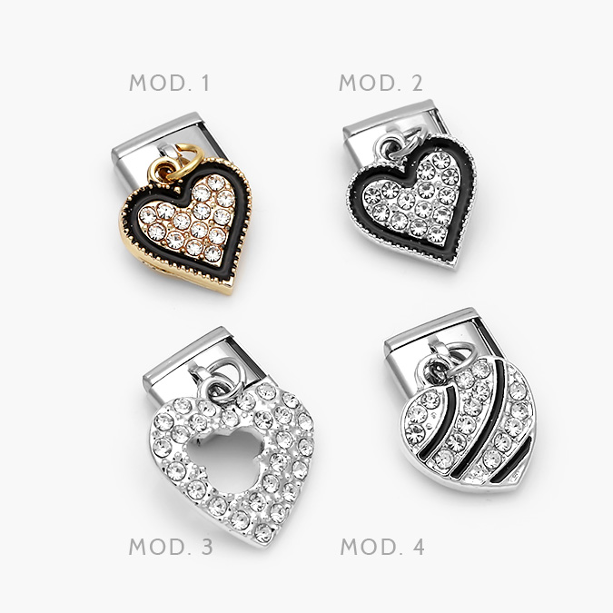 ACN0171 Charm Corazón Acero Inoxidable Grupo 171 - Imagen 1