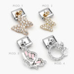 Charm Mariposas Acero Inoxidable Grupo 174