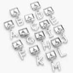 Charm Inicial Acero Inoxidable 191