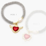Pulso Sagrado Corazón Perla Chapa de Oro 600