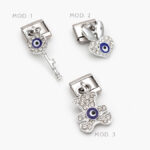 Charm Ojo Turco Acero Inoxidable Grupo 131