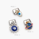 Charm Ojo Turco Acero Inoxidable Grupo 132