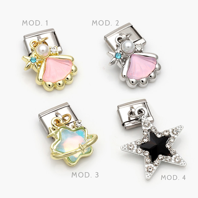 nom4 Charm Astros Acero Inoxidable - Imagen 1