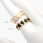 Anillo Corazón Acero Inoxidable 431 - Modelo 1