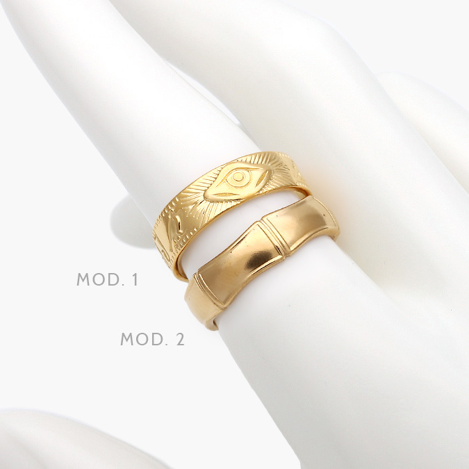 AB0433 Anillo Ojo Liso Acero Inoxidable 433 - Imagen 1