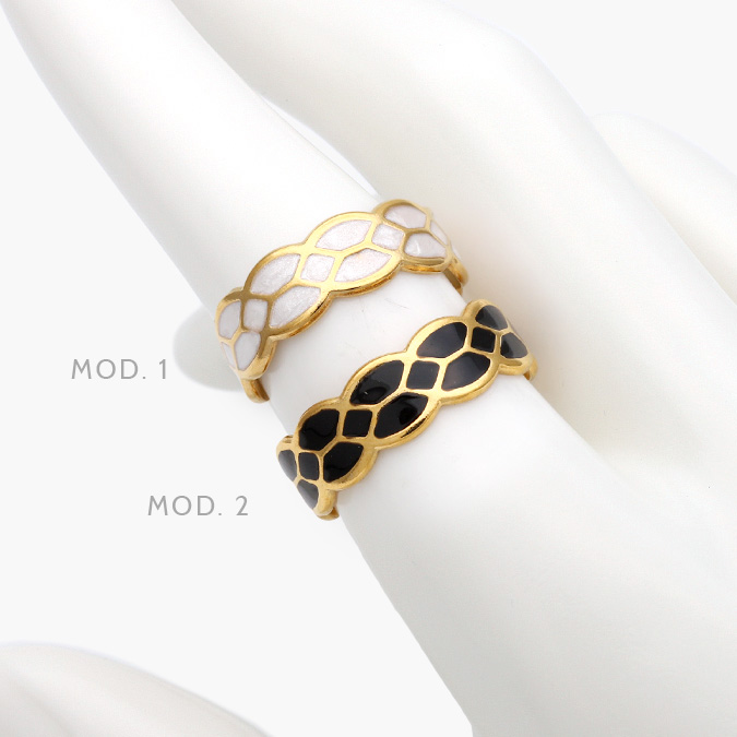 AB0441 Anillo Esmalte Acero Inoxidable 441 - Imagen 1