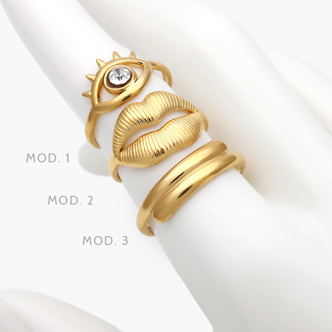 AB0455 Anillo Acero Inoxidable 455 - Imagen 1