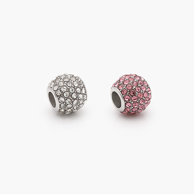 ACH0464 Dije Acero Inoxidable Esfera Zirconias 0464 - Imagen 1