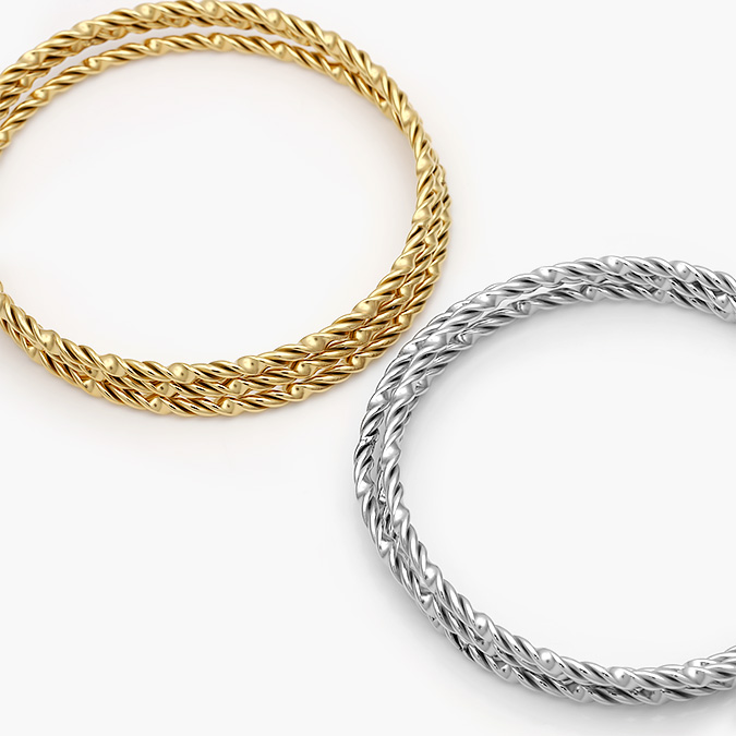 AP0651 Brazalete Triple Acero Inoxidable 651 - Imagen 1