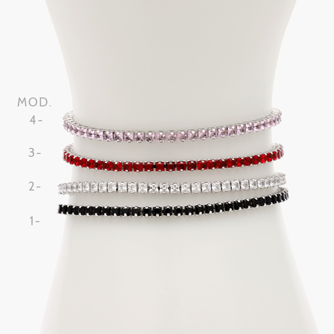MPU794 Pulso Ajustable Micropave Chapa de Rodio 794 - Imagen 1