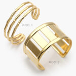 Brazalete Chunky Acero Inoxidable 702 - Modelo 1