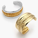 Brazalete Chunky Acero Inoxidable 705 - Oro