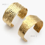 Brazalete Chunky Acero Inoxidable 708