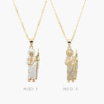 Collar San Judas Tadeo Chapa de Oro 314
