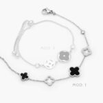 Pulso Flor Esmalte Acero Inoxidable 688 - Modelo 1