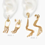 Aretes Acero Inoxidable 209 - Modelo 1