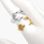 Anillo Ajustable Acero Inoxidable 541 - Oro