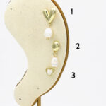 Broqueles Valdivia Accesorios Chapa de Oro 10 - Modelo 1