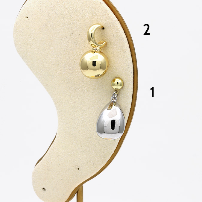 Aretes-4 Aretes Valdivia Accesorios Chapa de Oro 04 - Imagen 1