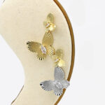 Aretes Valdivia Accesorios Chapa de Oro 14