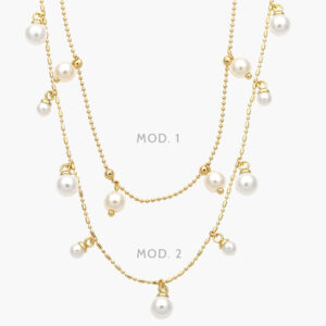 Collar Perlas Chapa de Oro Valdivia Accesorios 20