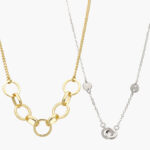Collar Eslabones Chapa de Oro Valdivia Accesorios 30
