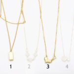 Collar Corazon Chapa de Oro Valdivia Accesorios 35-36