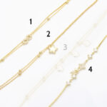Pulso Infinito Estrella Zirconias Blancas Chapa de Oro 05-06