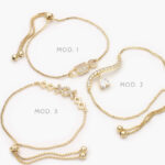 Pulso Micropave Candado Zirconias Blancas Chapa de Oro 797