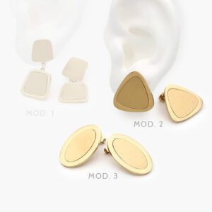 Aretes Acero Inoxidable 207