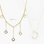 Collar Rombos Chapa de Oro Valdivia Accesorios 16