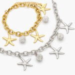 Pulso Figuras Mar Acero Inoxidable 0695 - Oro