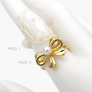Anillo Ajustable Chapa de Oro 1237