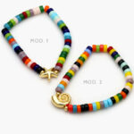 Pulso Colores Estrella Caracola Chapa de Oro 275