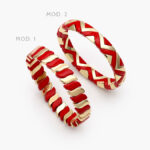 Brazalete Elástico Chapa de Oro 661 - Modelo 1