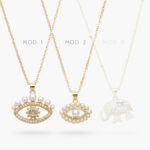 Collar Turco Perlas Chapa de Oro 515