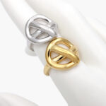 Anillo Chunky Acero Inoxidable 551 - Oro - 7