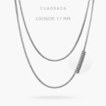 Cadena 1.7mm. Acero Inoxidable 141 - 50cm.