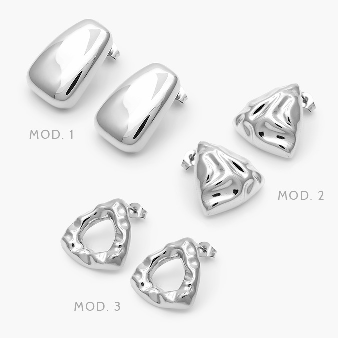 AA10226 Aretes Acero Inoxidable 226 - Imagen 1