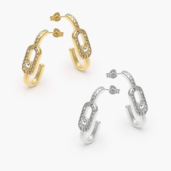 AA10268 Aretes Acero Inoxidable 268 - Imagen 1