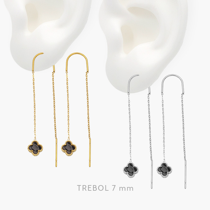 AA10283 Aretes Colgantes Acero Inoxidable 283 - Imagen 1