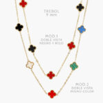 Collar Flores Acero Inoxidable 549 - Modelo 1