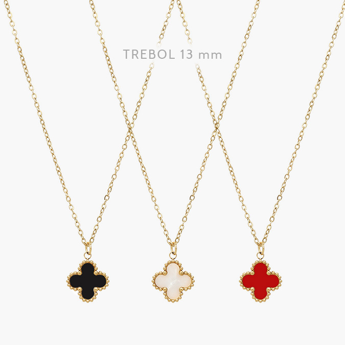 AD0552 Collar Flor Acero Inoxidable 552 - Imagen 1