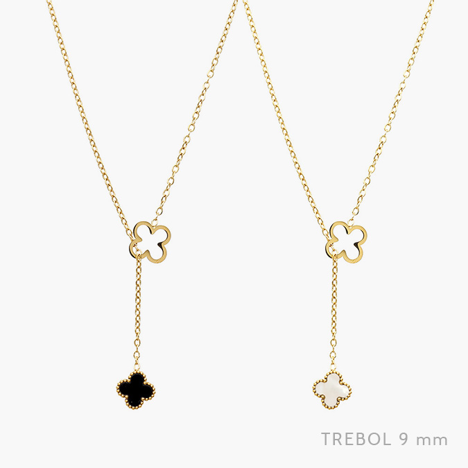 AD0554 Collar Flor Colgante Acero Inoxidable 554 - Imagen 1