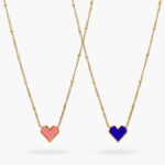 Collar Corazon Acero Inoxidable 595