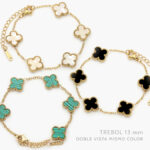 Pulso Flor Esmalte Acero Inoxidable 721 - Blanco