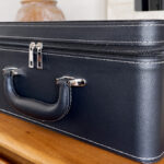 Maletín organizador de joyería - Vinipiel gris oxford - Imagen 2